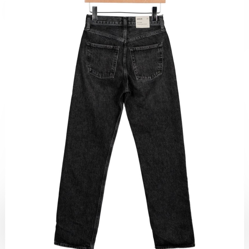 Agolde Women's Charcoal High Rise Jeans - Picture 2 of 2